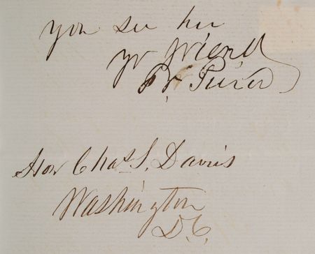 Lot #196 Franklin Pierce Autograph Letter Signed - Image 3
