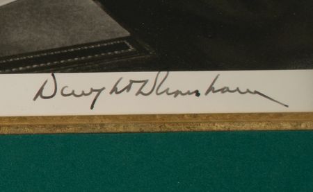 Lot #123 Dwight D. Eisenhower Signed Photograph as President - Image 3