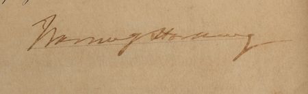 Lot #142 Warren G. Harding Document Signed as President - Image 3