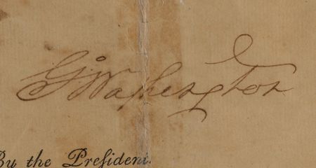 Lot #2 George Washington Document Signed as President - Image 3