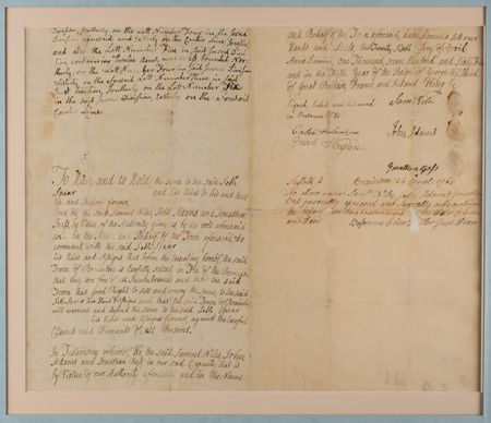 Lot #6 John Adams Autograph Document Signed - Image 4