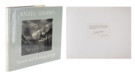 Lot #723 Ansel Adams Signed Book - Image 1
