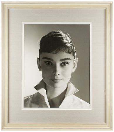 Lot #945 Audrey Hepburn Oversized Photograph Signed and Inscribed to King Vidor - Image 1