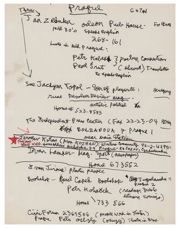 Lot #808 Allen Ginsberg Autograph Note Signed - Image 2