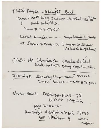 Lot #808 Allen Ginsberg Autograph Note Signed - Image 3