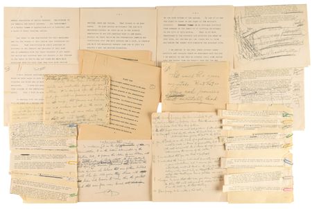 Lot #54 Herbert Hoover Hand-Corrected and Signed Campaign Speech - Image 3