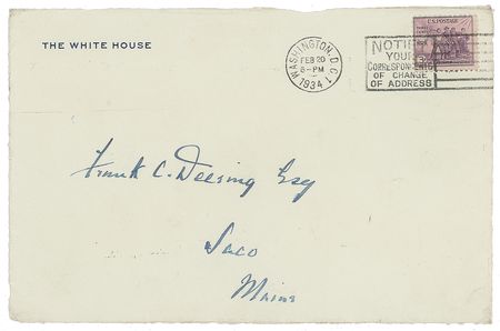 Lot #56 Franklin D. Roosevelt Autograph Letter Signed as President - Image 2