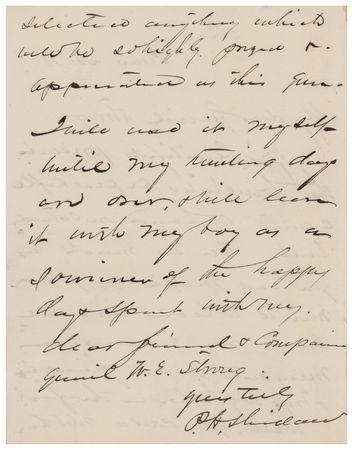 Lot #605 Philip H. Sheridan Autograph Letter Signed - Image 1