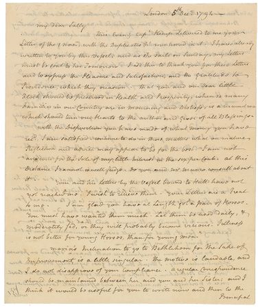Lot #291 John Jay Autograph Letter Signed - Image 1