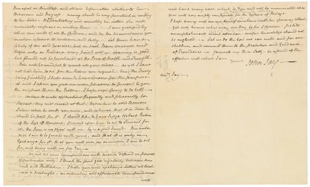 Lot #291 John Jay Autograph Letter Signed - Image 2