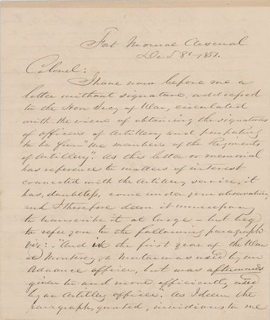 Lot #601 George D. Ramsey Autograph Letter Signed - Image 1