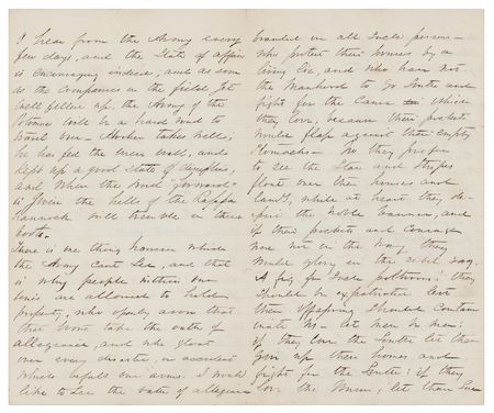 Lot #527 Gurden Chapin: On Southern-sympathizing opportunists amidst Union ranks: 