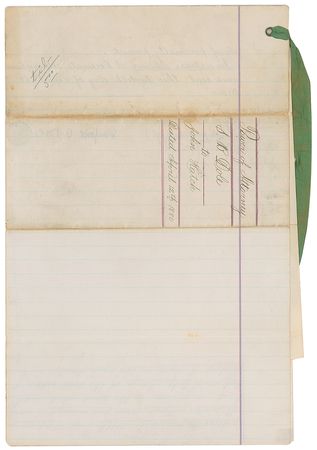 Lot #283 Sanford B. Dole Document Signed - Image 5