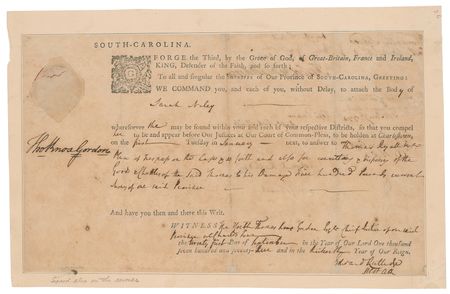 Lot #272 Edward Rutledge Document Signed - Image 1