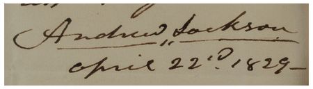 Lot #17 Andrew Jackson Autograph Letter Signed as President - Image 2
