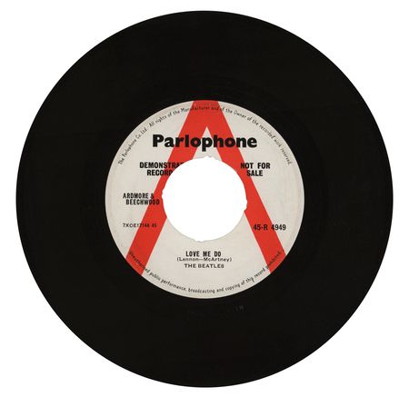 Lot #840 Beatles 45 RPM Demonstration Single for 'Love Me Do' - Image 3