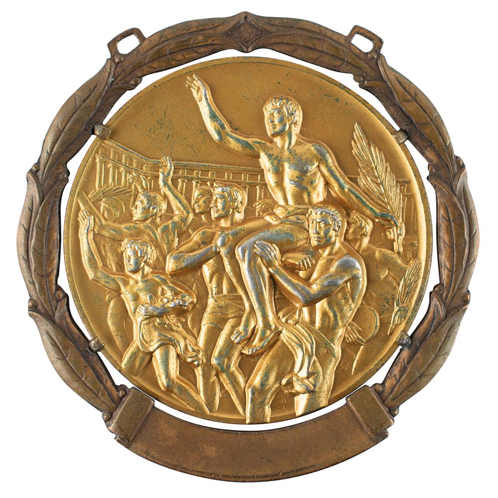 良品　オリンピック記念　メダルバッジ　J.H.A. 1960 Japan Silver Commemorative Medal 