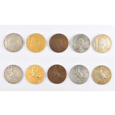 Lot #6005 Paris 1900 Exposition Universelle Set of