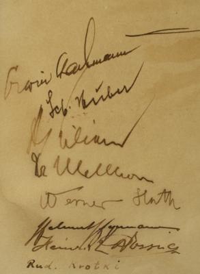 Lot #6028 Lake Placid 1932 Winter Olympics: Max Ludwig Original Sketch Signed - Image 2