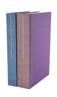 Lot #6127 Los Angeles 1984 Summer Olympics Report