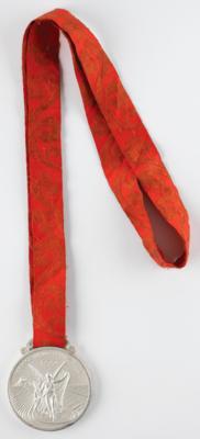 Lot #6166 Beijing 2008 Summer Olympics Silver Winner's Medal - Image 2