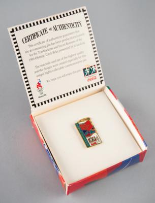 Lot #6148 Atlanta 1996 Summer Olympics Torch Carried by Gold Medalist Archer John Williams - Image 6