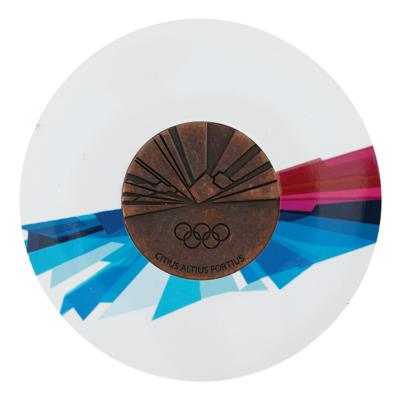 Lot #6165 Torino 2006 Winter Olympics Participation Medal - Image 2