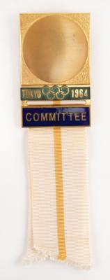 Lot #6071 Tokyo 1964 Summer Olympics Committee
