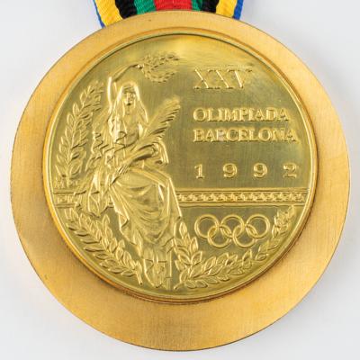 Lot #6141 Barcelona 1992 Summer Olympics Gold Winner's Medal - Image 3