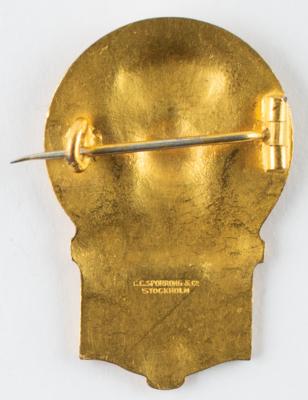 Lot #6013 Stockholm 1912 Olympics Gilt Silver Badge - Image 2