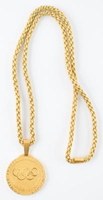 Lot #6087 IOC Badge of Office Presented to Dr.