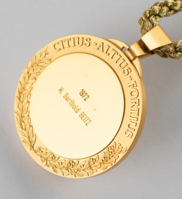 Lot #6087 IOC Badge of Office Presented to Dr. Berthold Beitz - Image 3