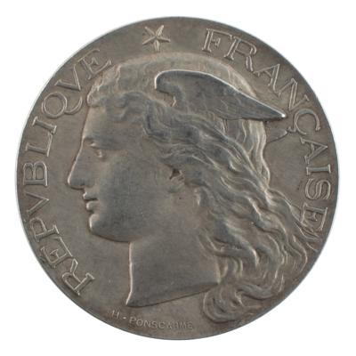 Lot #6007 Paris 1900 Olympics 'Equestrian Judge' Participation Medal - Image 1