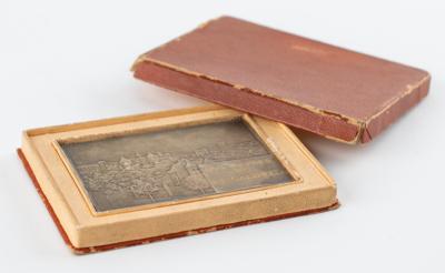 Lot #6016 Stockholm 1912 Olympic Gilt Silver Participant Plaquette Presented in Paris - Image 4