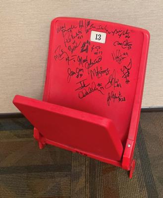Lot #6111 Lake Placid 1980 Winter Olympics: 'Miracle on Ice' Team USA Signed Seat - Image 3
