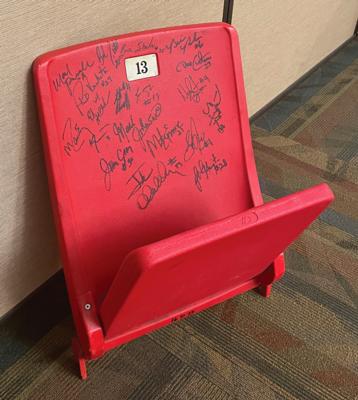 Lot #6111 Lake Placid 1980 Winter Olympics: 'Miracle on Ice' Team USA Signed Seat - Image 4