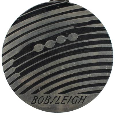 Lot #6075 Grenoble 1968 Winter Olympics Silver Winner's Medal - Image 4