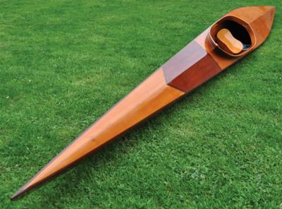 Lot #6070 Tokyo 1964 Summer Olympics Kayak Paddled by Gold Medalist Rolf Peterson - Image 2