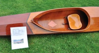 Lot #6070 Tokyo 1964 Summer Olympics Kayak Paddled by Gold Medalist Rolf Peterson - Image 3