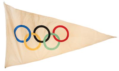 Lot #6034 Los Angeles 1932 Summer Olympics Flag