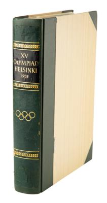 Lot #6050 Helsinki 1952 Summer Olympics Official Report - Image 1