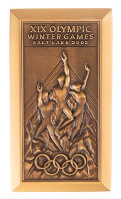 Lot #6160 Salt Lake City 2002 Winter Olympics Participation Medal - Image 1