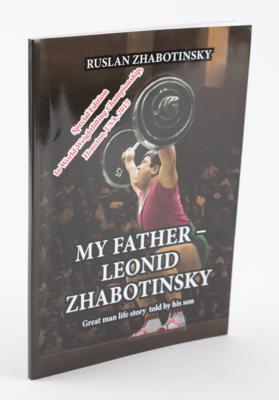 Lot #6066 Leonid Zhabotinsky's Bronze Winner's Medal and Plaque from the Stockholm 1963 World Weightlifting Championships - Image 8