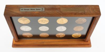 Lot #6130 Calgary 1988 Winter Olympics Winner's and Participation Medal Collection - Image 3