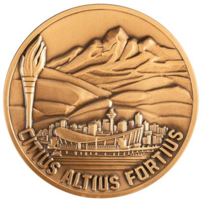 Lot #6132 Calgary 1988 Winter Olympics Participation Medal - Image 2