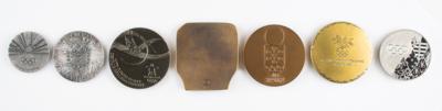 Lot #6178 Winter Olympics Collection of (7) Participation Medals - Image 2