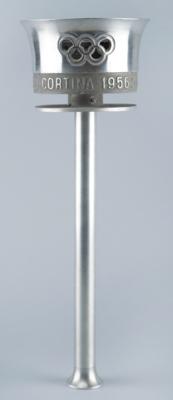 Lot #6051 Cortina 1956 Winter Olympics Torch - Image 1