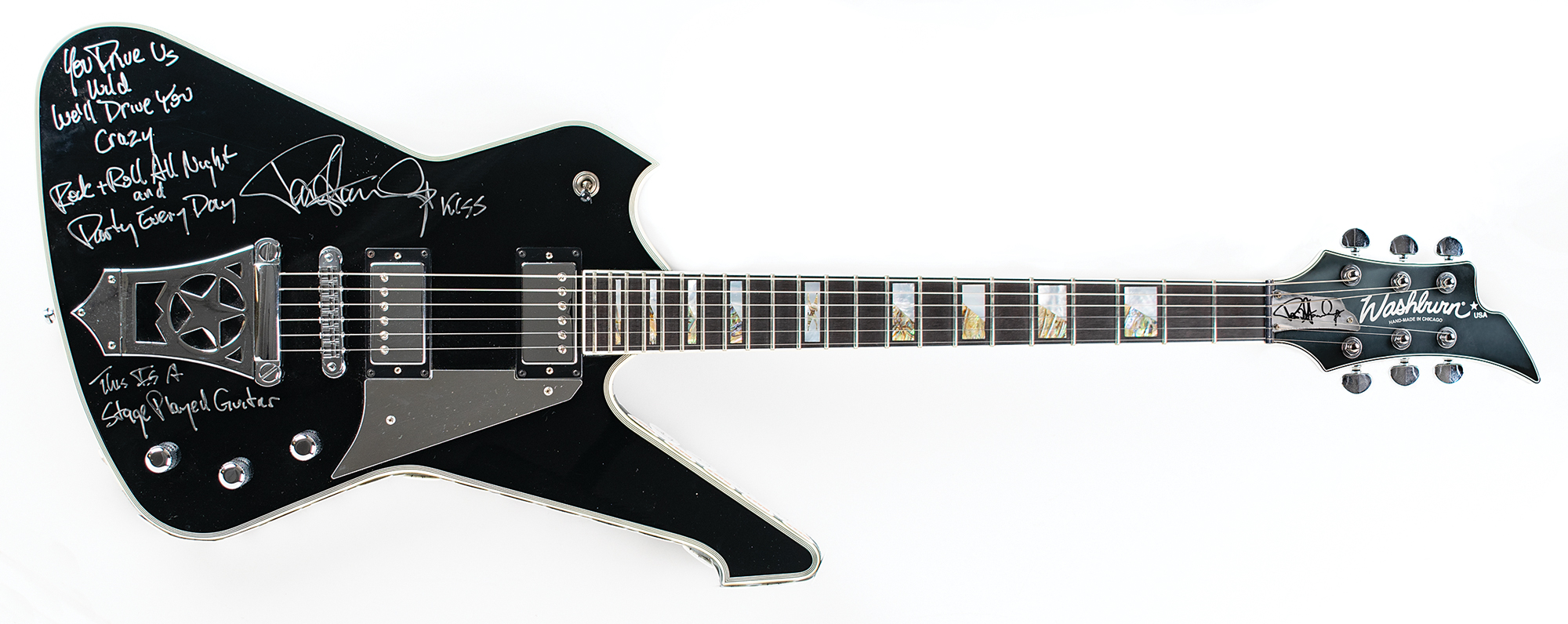 ギター silver tone ps ap 4 kiss paul stanley ギター silver tone ps ap 4 kiss paul stanley silver tone ps