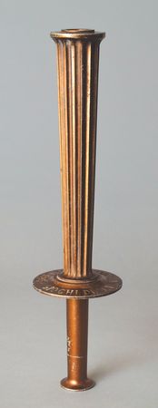 Lot #1030 Rome 1960 Summer Olympics Torch: Pompeii-inspired torch from the 1960 Roman Games - Image 1