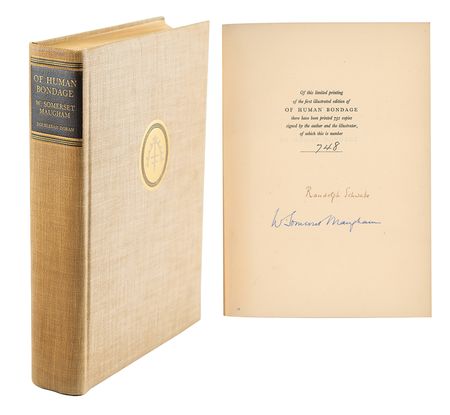 Lot #571 W. Somerset Maugham Signed Book - Image 1